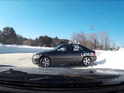 Minden Ice Racing Mishaps